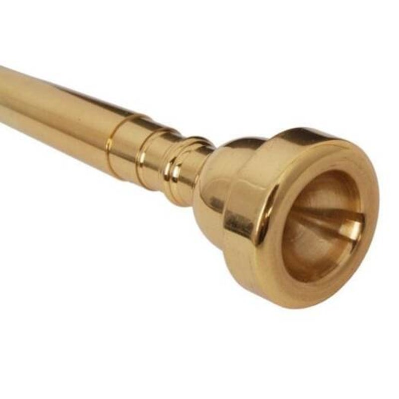 3C Professional Trumpet Mouthpiece Musical Instrument Accessory Golden Brass Accessories
