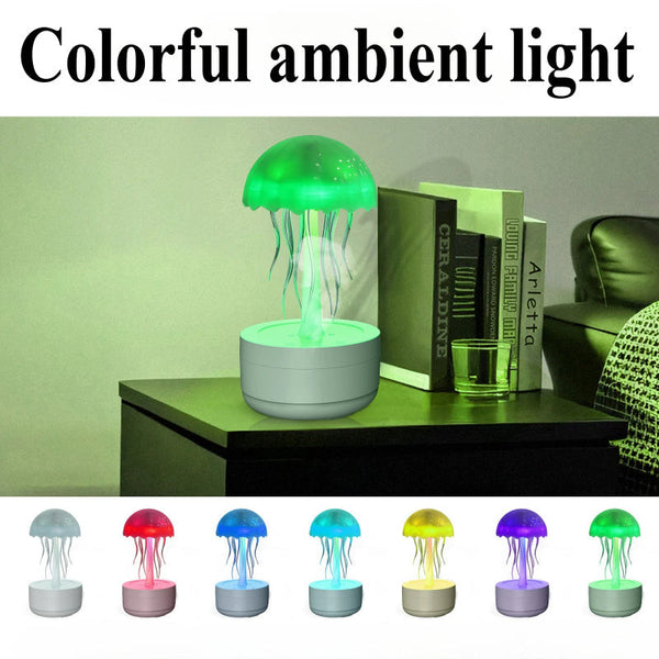 Jellyfish Humidifier Fragrance Diffuser Colourful Night Light Heavy Fog Essential Oil Night Lights