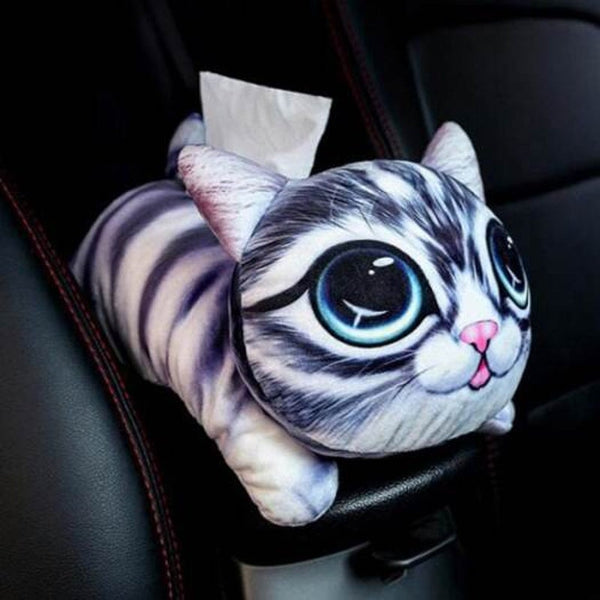 3D Cartoon Tissue Box Black Tissue Box Covers