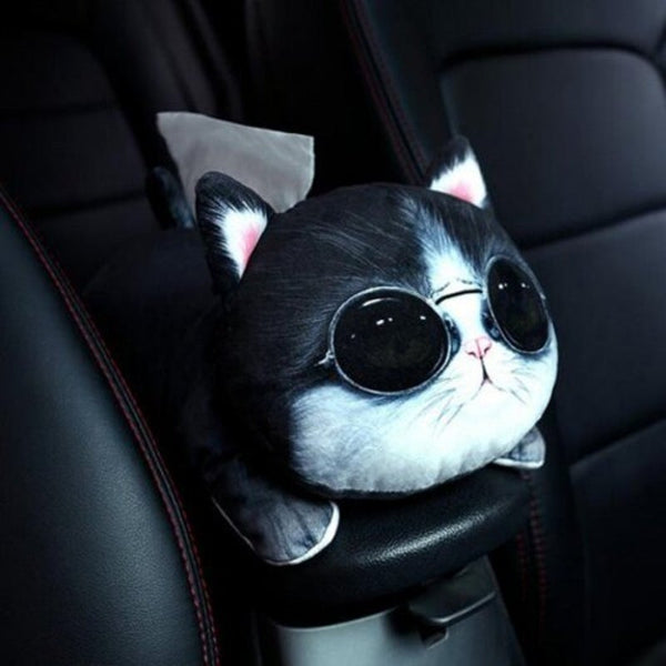 3D Cartoon Tissue Box Black Tissue Box Covers