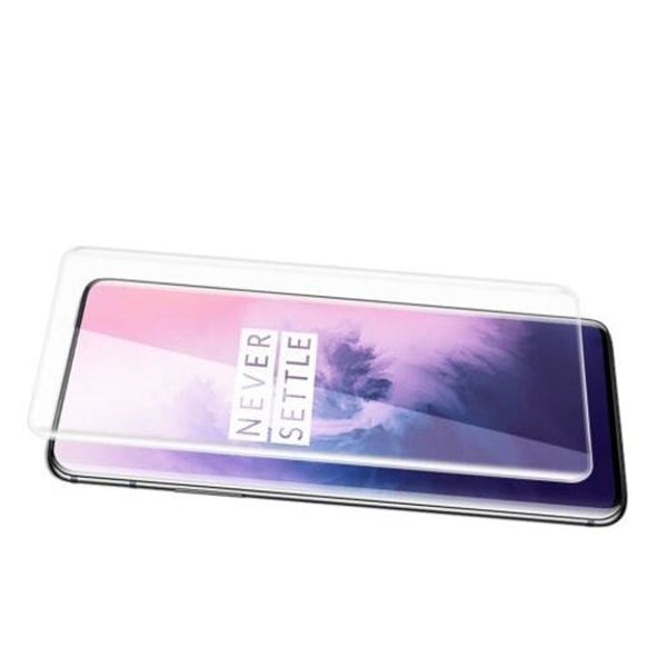 3D Curved Covered Full Screen Tempered Glass Film For Oneplus 7 Pro 2Pcs Transparent