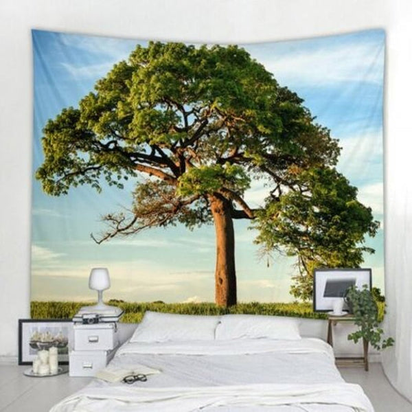 3D Digital Print Living Room Wall Tapestry Multi W71 X L91 Inch