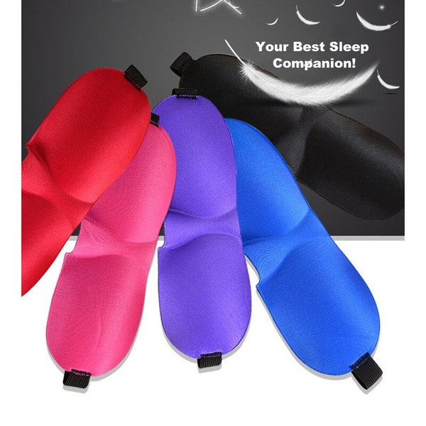 3D Eyeshade Sleep Mask Cover Rose Red Eye Masks