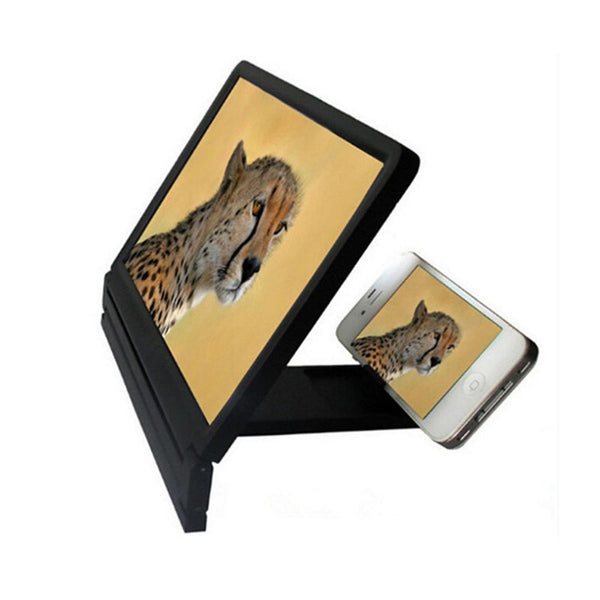 3D Mobile Phone Holder Magnifier Screen Amplifier Protect Eye Hd Video Mounts & Holders