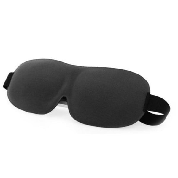 3D Polyester Sleeping Eyeshade Portable Blindfold Black Eye Masks