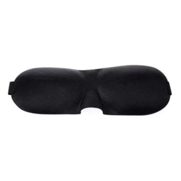 3D Travel Sleep Rest Eye Mask Case Black Eye Masks