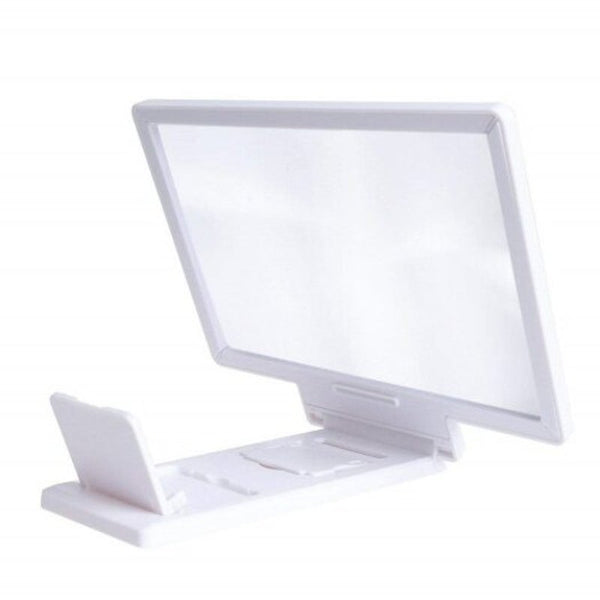 3D Video Screen Amplifier Folding Enlarged Expander Standwhite White Mounts & Holders