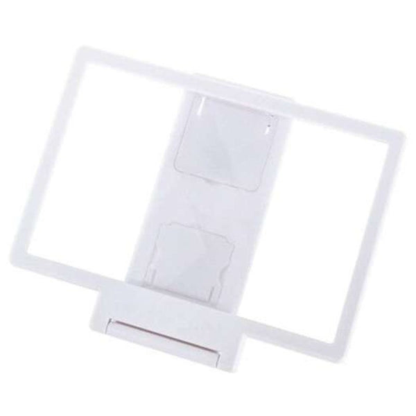 3D Video Screen Amplifier Folding Enlarged Expander Standwhite White Mounts & Holders