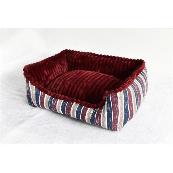 Soft Plush Rectangle Pet Bed Pet Beds