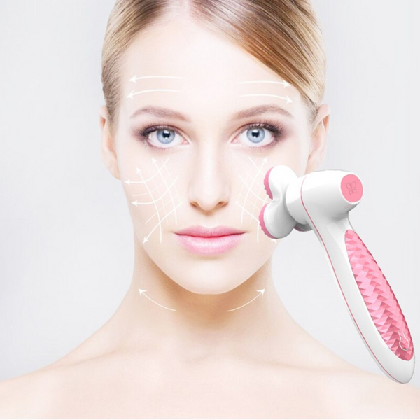 3D Massage Cleansing Instrument Electric Artifact Silicone Washer Massagers
