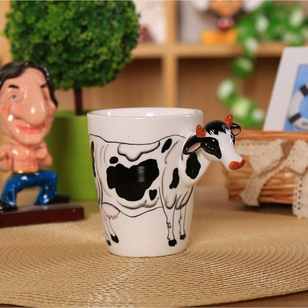 3D Animal Ceramic Mug Or Tumbler Gift Idea Mugs