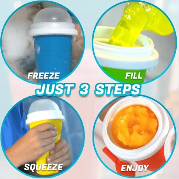 Quick Easy Frozen Slushy Maker Cup Slushie Makers