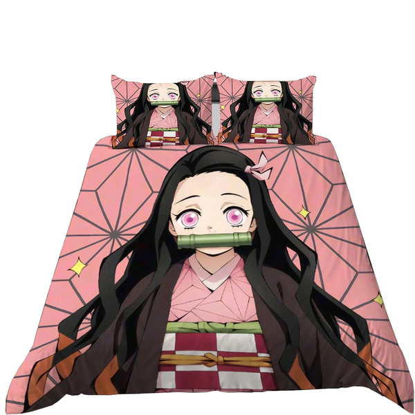 3D Printed Demon Slayer Anime Duvet Quilt Covers Children's Quilt Covers