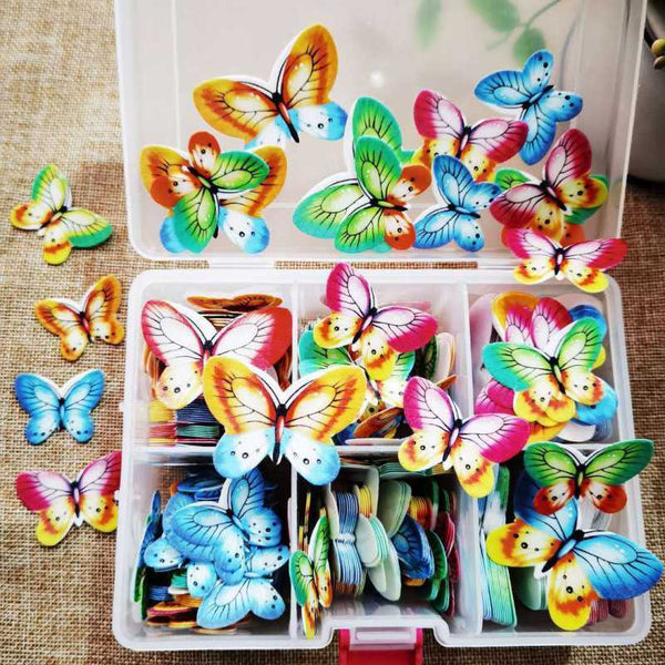 Other Decorating Tools Baking Cake Decorating Butterfly Card Ornament For Home And Garden Use