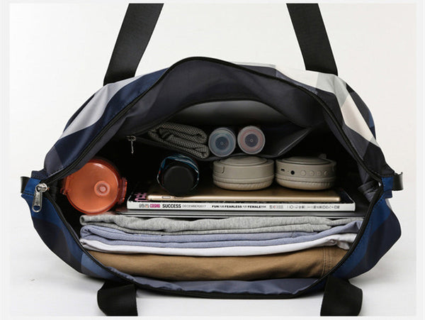 Foldable Travel Duffel Bag Fitness Gym Waterproof Dry And Wet Separation Sports Gym Bags