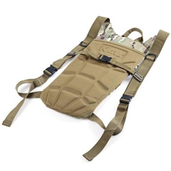 3L Water Bag Military Tactical Hydration Backpack Outdoor Camping Canteen Pack Hiking Pouch Khaki Hydration Packs