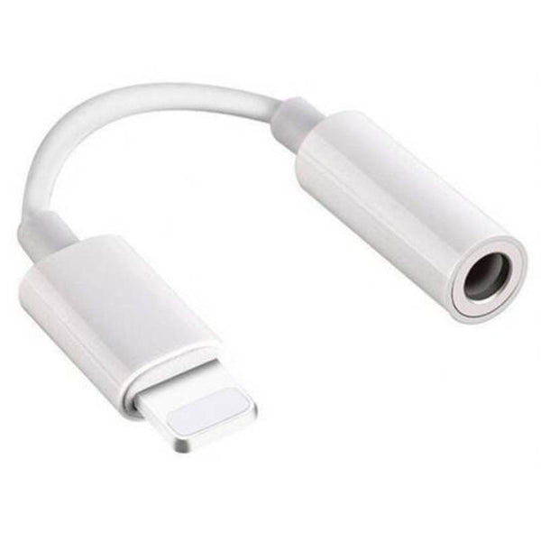 3Pcs 3.5Mm Jack Aux Headphone Audio Adapter Cable For Iphone 7 Plus / 6S White Cables & Adapters