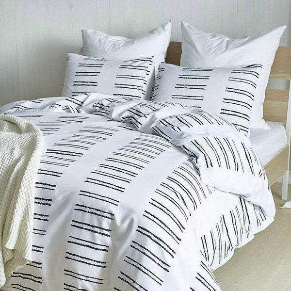 Quilt Cover Sets 3Pcs Soft Single / Double Queen King Size Pillowcase Quilt Covers