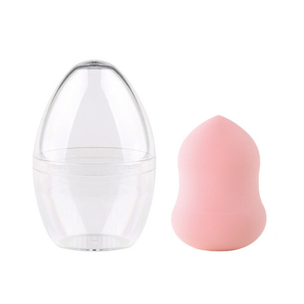 3Pcs Dry Wet Dual Purpose Non Latex Powder Make Up Tool Pink Sponges Applicators & Cotton