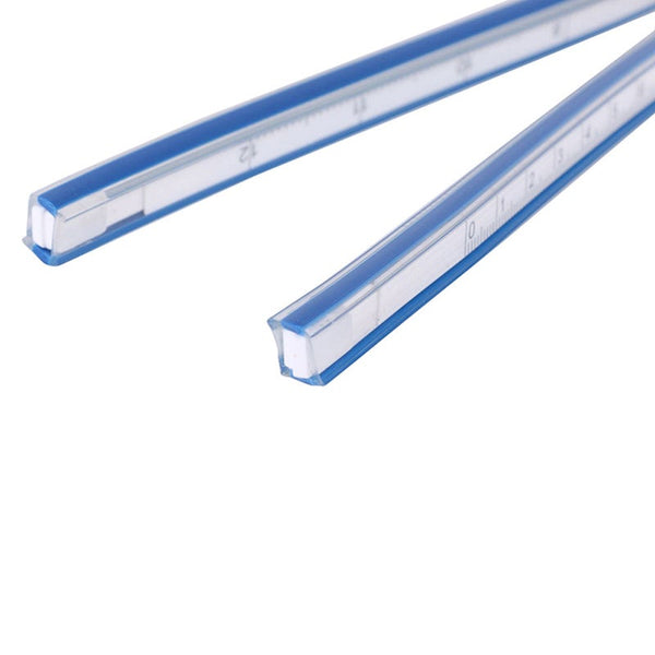 3Pcs Flexible Curve Ruler Drafting Drawing Measure Tool Soft Plastic Tape 30Cm Rulers