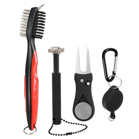 Other Golf Accessories 3Pcs Golf Club Cleaner Tool Set 01