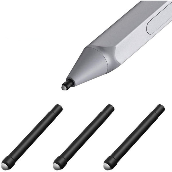 3Pcs High Sensitivity Pen Refill Sensitive Fine Rubber Nib Surface Tips Replacement For Surfacepro4567 Styluses