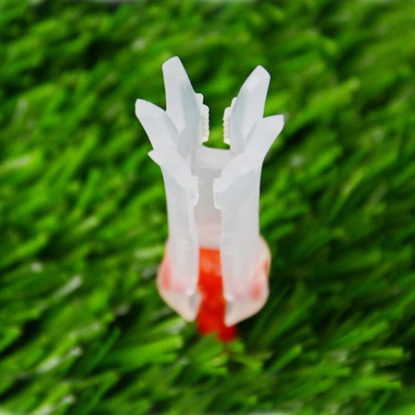 3Pcs Professional Golf Tee Step Up Rubber Horn Foldable Evolution Tees Sports Tool Accessory Orange Golf Tees