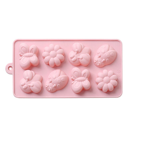 3Pcs Rabbit Easter Bunny Silicone Mold Dessert Cake Decorating Tools Baking Candy Chocolate Eggs Mould