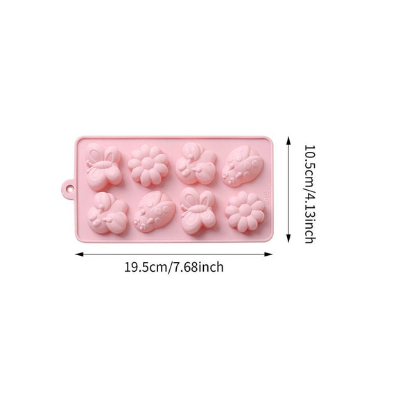 3Pcs Rabbit Easter Bunny Silicone Mold Dessert Cake Decorating Tools Baking Candy Chocolate Eggs Mould Muffin Pans & Baking Moulds