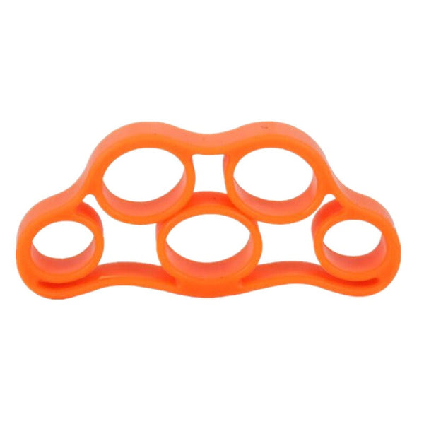 3Pcs Silicon Hand Grip Strengthener Finger Stretcher Trainer Exerciser Orange5kg11lb Hand Grippers