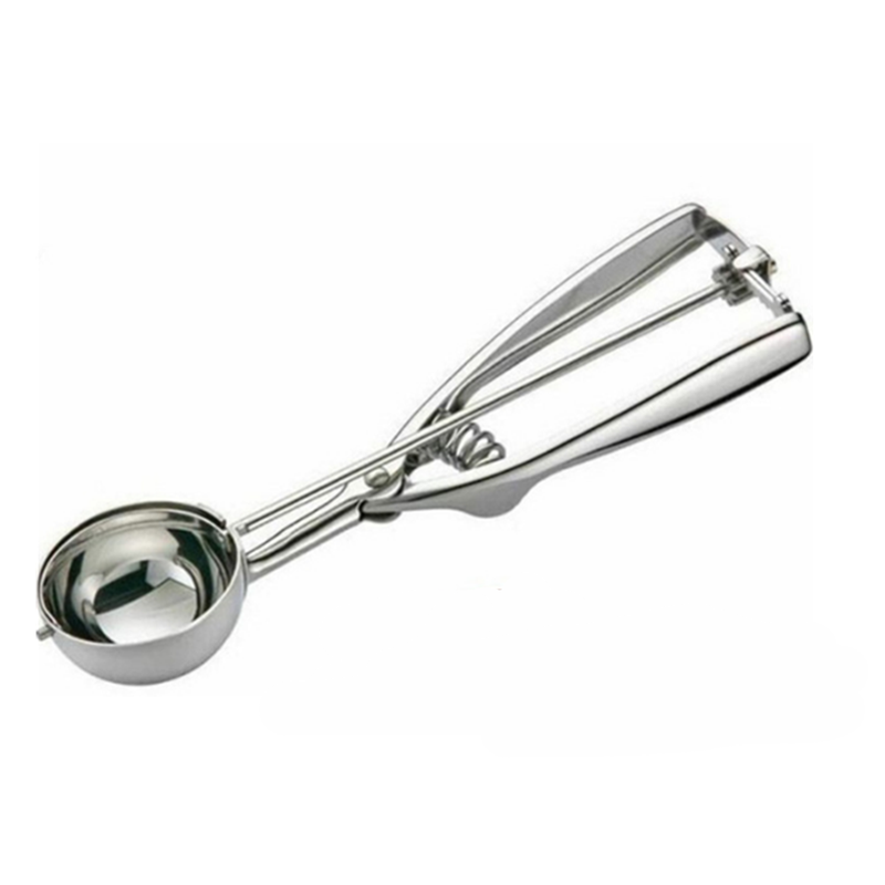 3Pcs Stainless Steel Ice Cream Scoop Lce Scooper Digging Ball Fruit Spoon Scoops