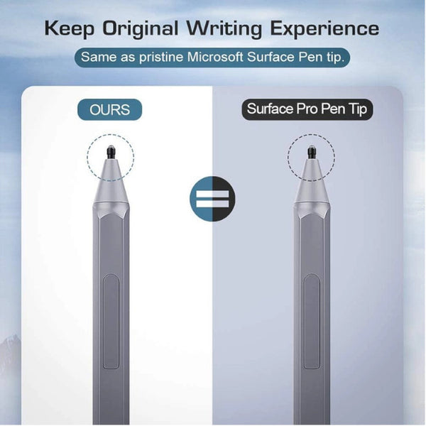 3Pcs High Sensitivity Pen Refill Sensitive Fine Rubber Nib Surface Tips Replacement For Surfacepro4567
