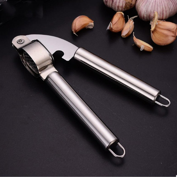 3Pcs Premium Metal Garlic Press Mincer Chopper Crusher Presser Slicer Grater Squeezer With Great Handle Kitchen Tools Garlic Presses