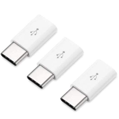 Mobile Phone 3Pcsmicro Usb To Type C Adapter