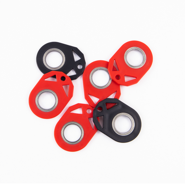 3Pcs Stress Relief Keychain Finger Fidget Spinner Fidget Blocks