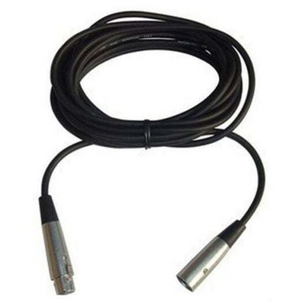 3Pin Xlr Male To Female Audio Converter Cable For Microphone Amplifier 2.5M Black