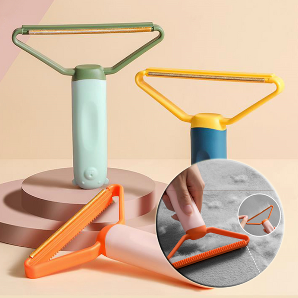 3Set Lint Roller Pet Cat Dog Hair Remover Cleaning Scraper Lint Removers