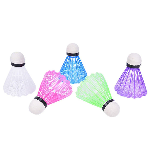 3Sets 12Pcs / Colorful Badminton Balls Nylon Shuttlecocks With Great Stability Durability Indoor Outdoor Sports Training