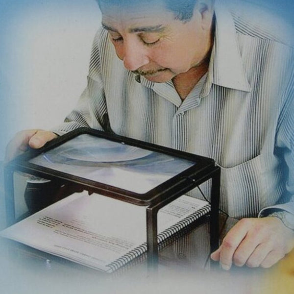 Low Vision Magnifiers 3X Desktop Magnifier Black