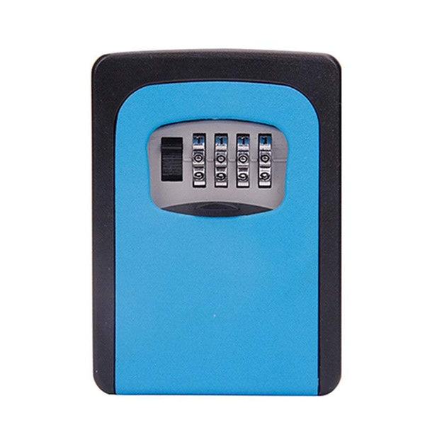 Key Safes 4 Digit Storage Box Car Outdoor Lock Combination Password Padlock Security Key Safes Boxes & Hideaways