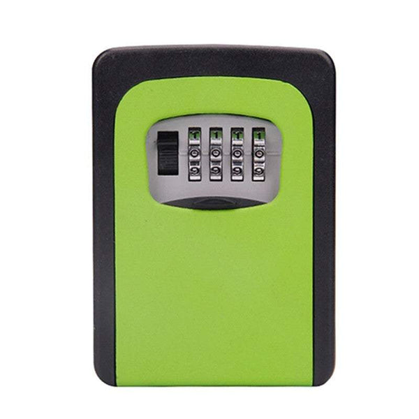 Key Safes 4 Digit Storage Box Car Outdoor Lock Combination Password Padlock Security Key Safes Boxes & Hideaways