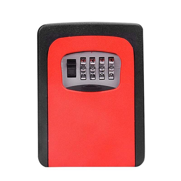 Key Safes 4 Digit Storage Box Car Outdoor Lock Combination Password Padlock Security Key Safes Boxes & Hideaways