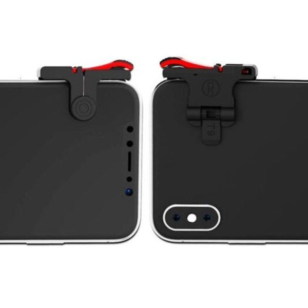 4 In 1 Phone Gaming Trigger Controller Joystick Fire Button Gamepad Kit For Pubg Black Controllers & Attachments