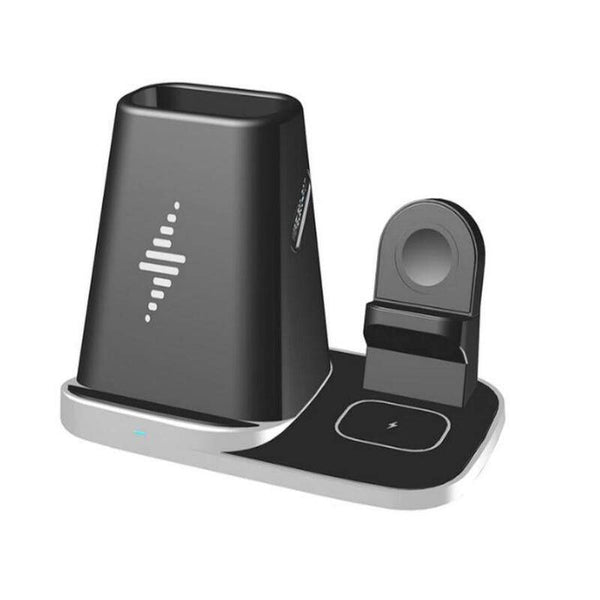Charging Usb 4 In 1 Universal Vertical Wireless Qi Station Storage Box Chargers & Cradles