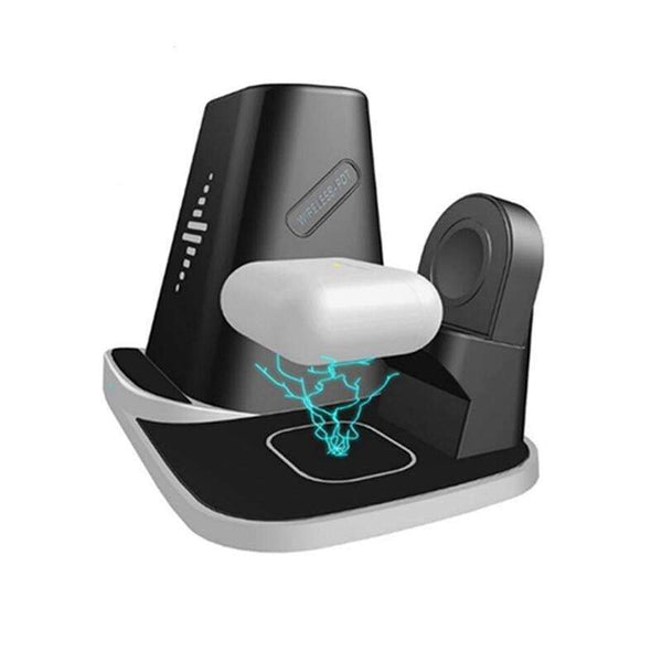 Charging Usb 4 In 1 Universal Vertical Wireless Qi Station Storage Box Chargers & Cradles