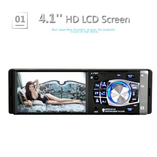 4 Inch 1 Din Mp5 Car Media Player Bluetooth Hands Free Function Aux Usb Tf Fm Car Audio In Dash Units