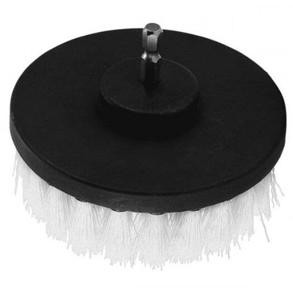 4 Inch Handheld Drill Cleaning Brush White Cleaning Brushes