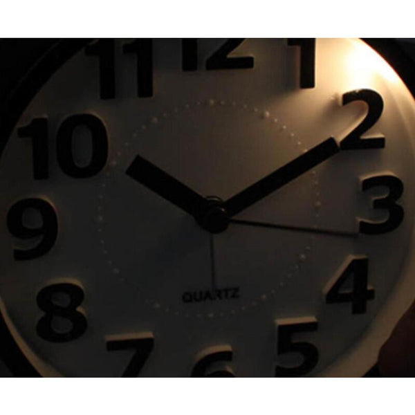 4Inches Creative Children Alarm Clock Simple Electronic Tick Free Suitable For Bedroom Red Alarm Clocks & Clock Radios