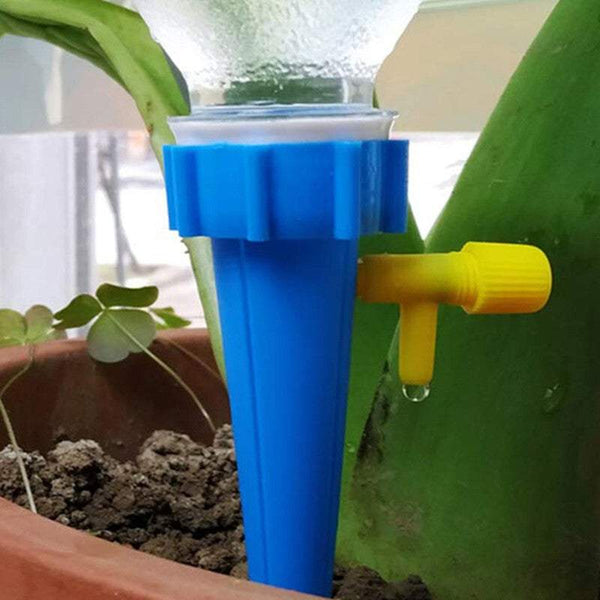 Water Features Fountains 4 Or 8 Pack Automatic Garden Cone Plant Watering Spike Drip Irrigation Self Watering Aids