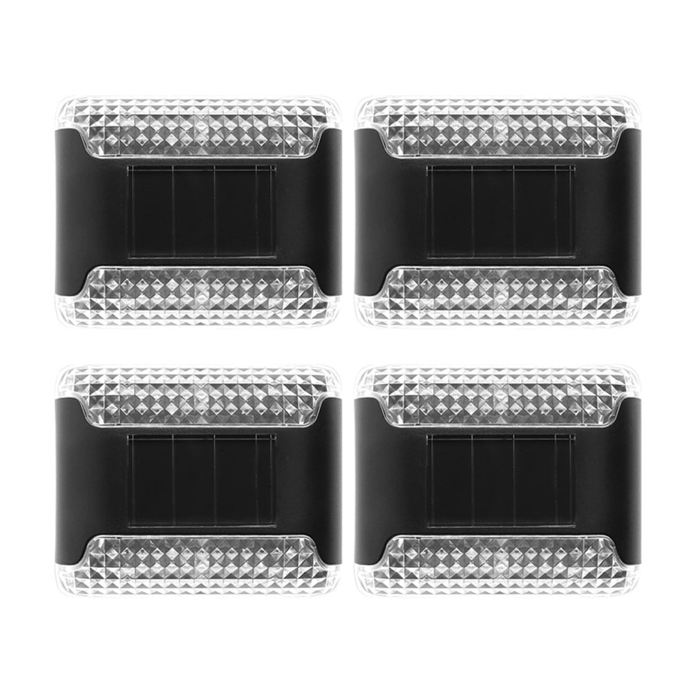 4 Pcs Led Solar Wall Lights For Backyard Up And Down Porch